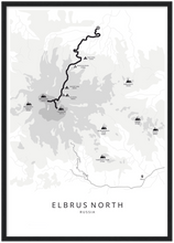 Afbeelding in Gallery-weergave laden, Elbrus North poster