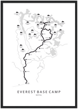 Afbeelding in Gallery-weergave laden, Everest Base Camp poster