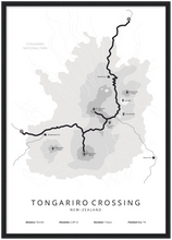 Afbeelding in Gallery-weergave laden, Tongariro Crossing poster
