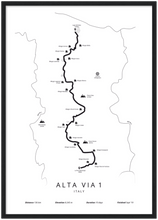 Afbeelding in Gallery-weergave laden, Alta Via 1 poster
