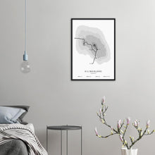 Afbeelding in Gallery-weergave laden, Kilimanjaro poster (Lemosho)