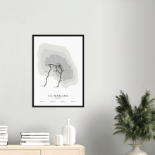 Afbeelding in Gallery-weergave laden, Kilimanjaro poster (Machame)