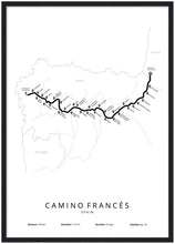Afbeelding in Gallery-weergave laden, Camino Frances Poster