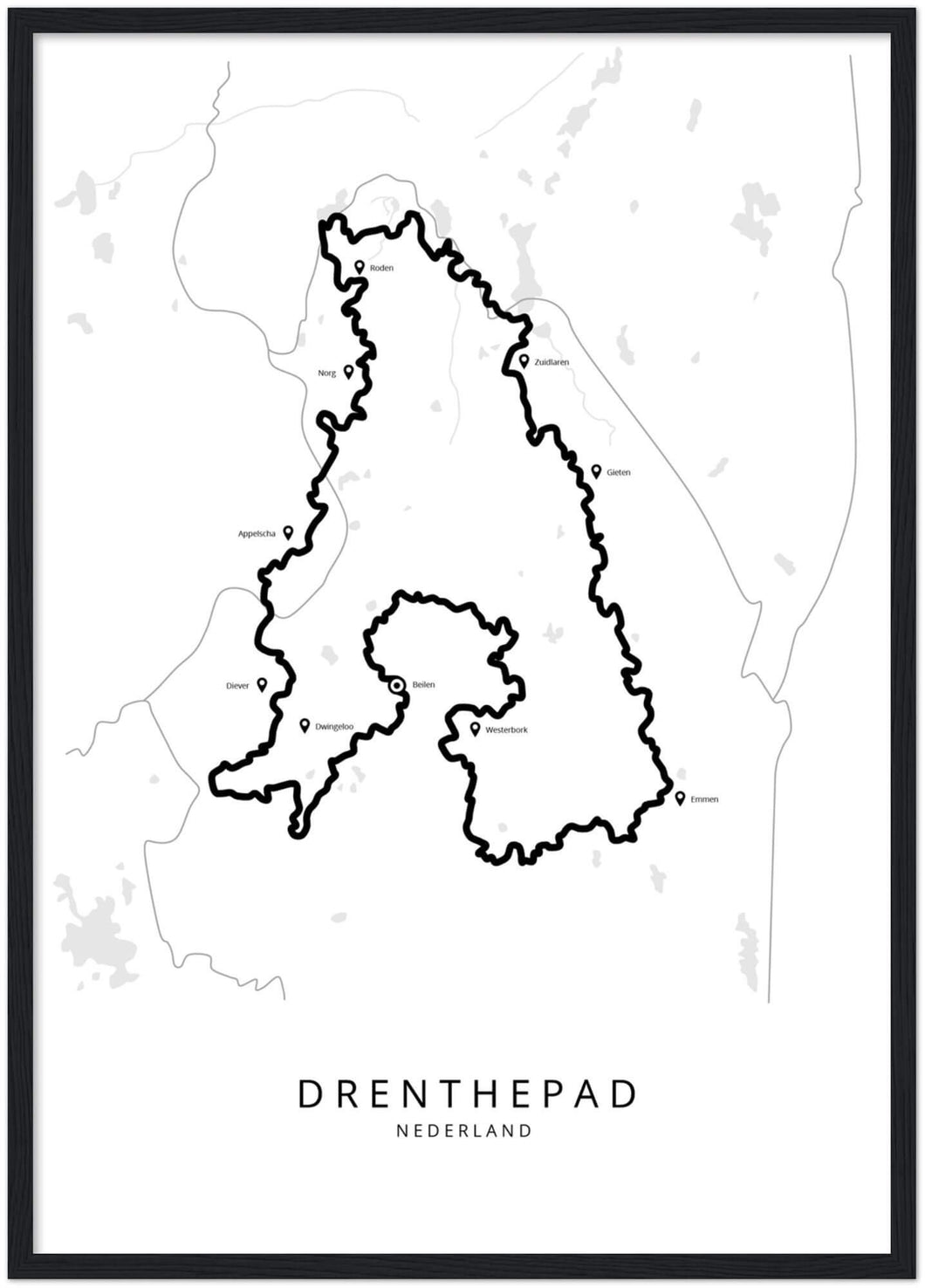 Drenthepad poster