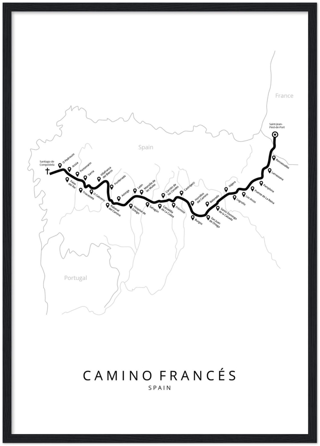 Camino Frances Poster