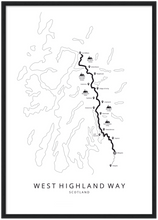 Afbeelding in Gallery-weergave laden, West Highland Way poster