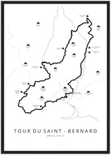 Afbeelding in Gallery-weergave laden, Tour du Saint Bernard poster