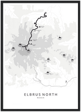 Afbeelding in Gallery-weergave laden, Elbrus North poster
