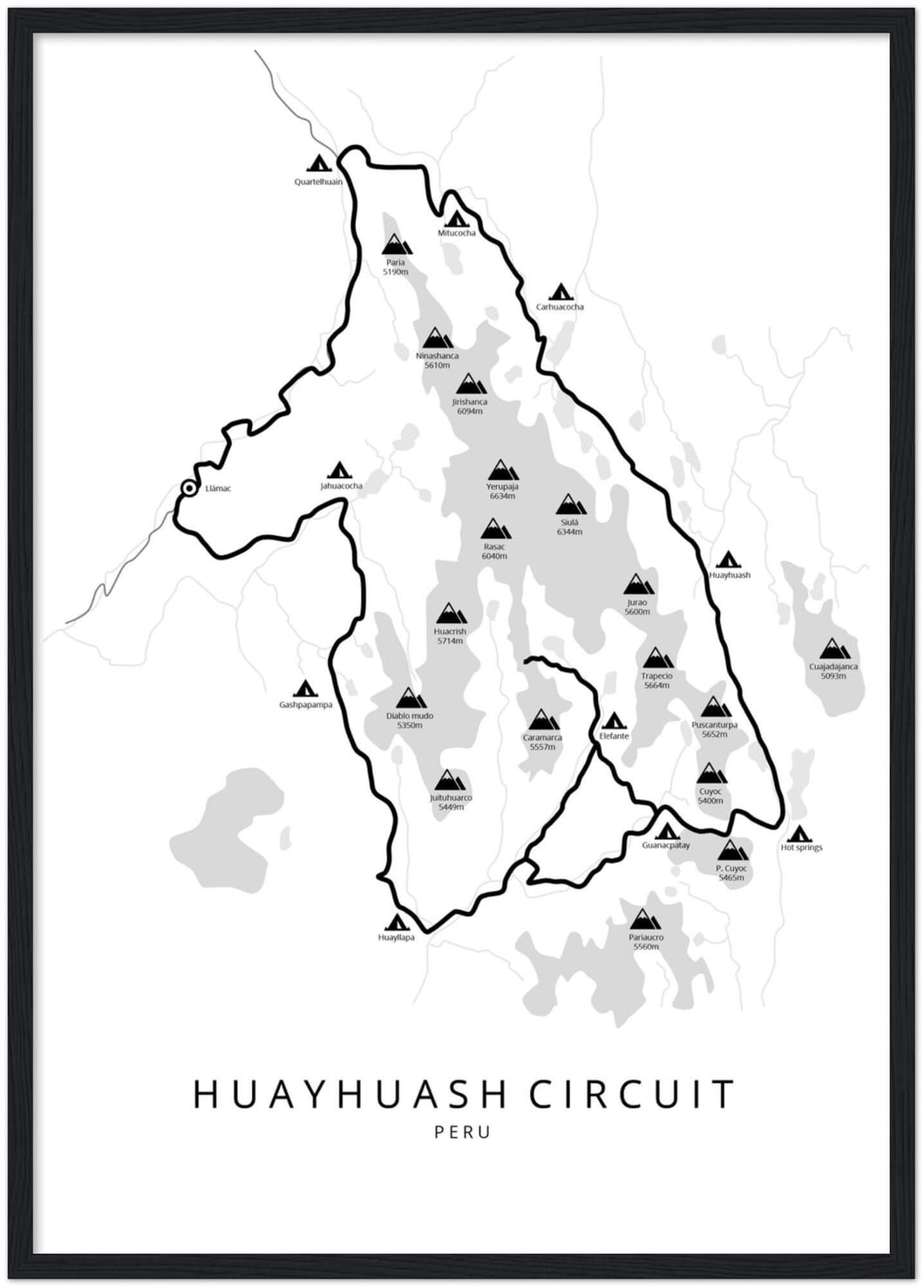 Huayhuash Circuit poster