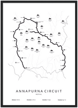 Afbeelding in Gallery-weergave laden, Annapurna Circuit poster
