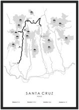 Afbeelding in Gallery-weergave laden, Santa Cruz poster
