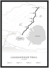 Afbeelding in Gallery-weergave laden, Laugavegur (tot Porsmork) poster
