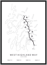 Afbeelding in Gallery-weergave laden, West Highland Way poster
