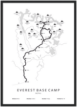 Afbeelding in Gallery-weergave laden, Everest Base Camp poster
