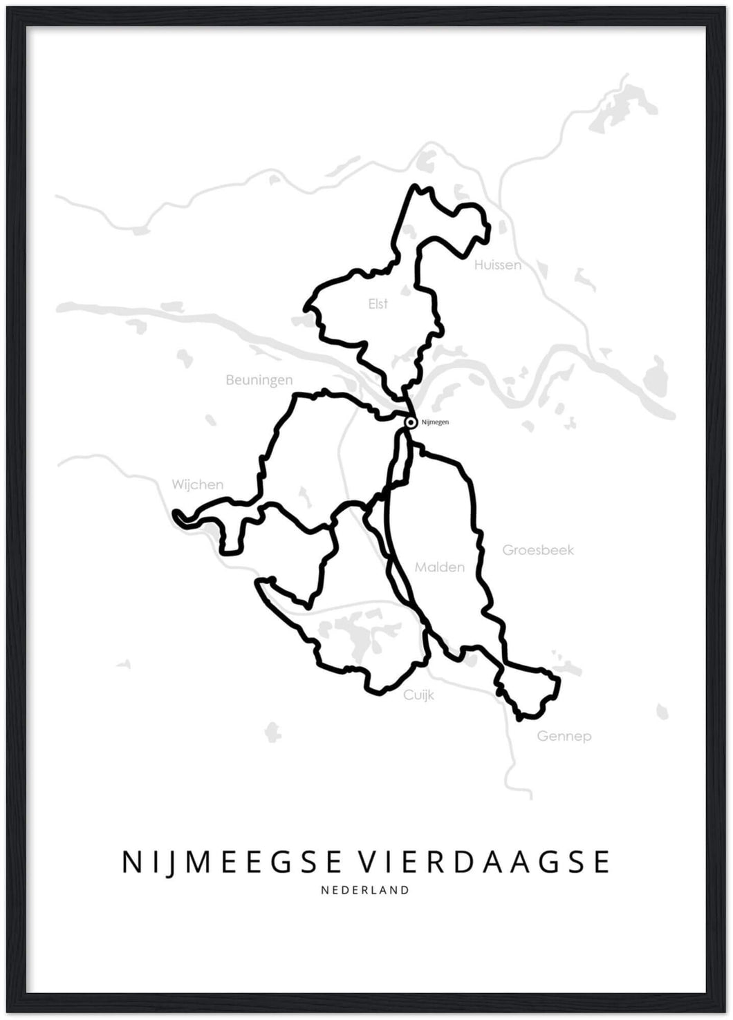 Nijmeegse Vierdaagse poster (4x50)