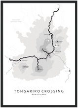 Afbeelding in Gallery-weergave laden, Tongariro Crossing poster
