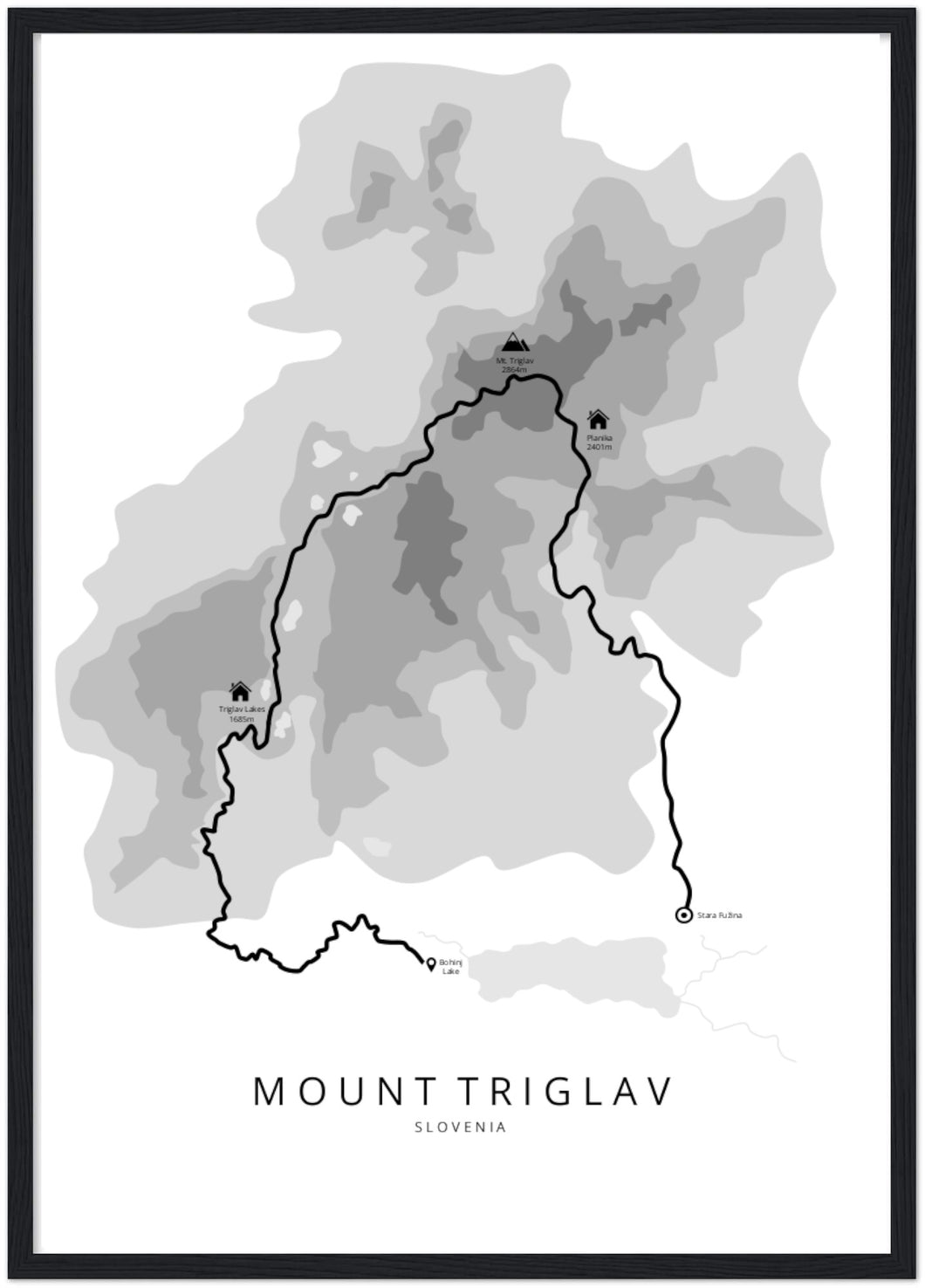 Mount Triglav poster